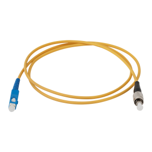 TWT optical patch cord, PVC, SC/UPC-FC/UPC, SM 